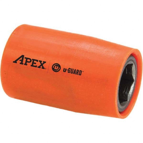 Apex - Impact Sockets Drive Size (Inch): 3/8 Size (mm): 15.0 - Exact Industrial Supply