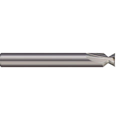 Harvey Tool - 40° 1/8" Cut Diam, 5/64" Cut Width, Solid Carbide Dovetail Cutter - Exact Industrial Supply