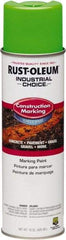 Rust-Oleum - 15 fl oz Green Marking Paint - Water-Based Formula - Exact Industrial Supply