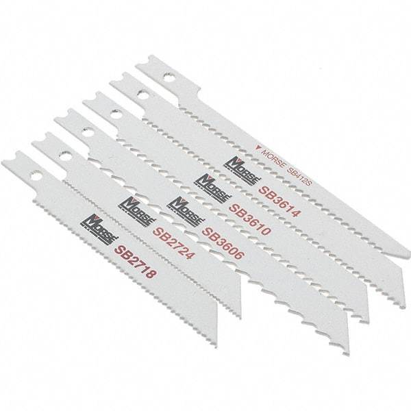 M.K. MORSE - Jig Saw Blade Sets Blade Material: Bi-Metal Minimum Blade Length (Inch): 3 - Exact Industrial Supply