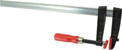 Bessey - 16" Capacity, 4" Throat Depth Steel Bar Clamp - 880 Lb Clamping Pressure - Exact Industrial Supply