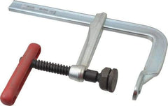 Bessey - 4-3/4" Deep Throat, 8" Max Capacity, Standard Sliding Arm Clamp - 1,980 Lb Clamping Pressure, 0.7" Spindle Diam - Exact Industrial Supply