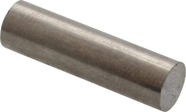 Made in USA - 7/8 Inch Long, Knurl Pin - 1/4 Inch Diameter, Carbide - Exact Industrial Supply