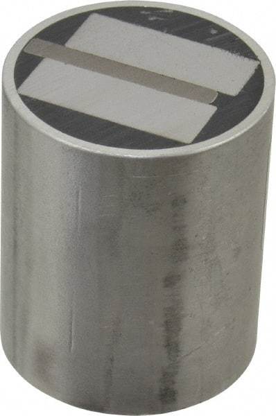 Mag-Mate - 3/8-16 Thread, 2" Diam, 2-7/16" High, 172 Lb Average Pull Force, Neodymium Rare Earth Pot Magnet - 5/16" Tapped Hole Depth, Aluminum Insulated - Exact Industrial Supply