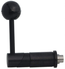 TE-CO - Tapered Cam Action Indexing Plunger - 1.1400" Body Diam, 1-1/2" Body Length, 3-1/2" Handle Length, 3/8" Plunger Projection - Exact Industrial Supply