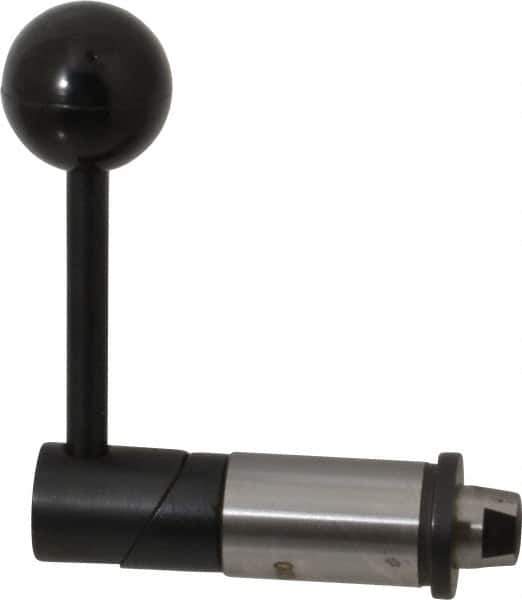 TE-CO - Tapered Cam Action Indexing Plunger - 0.7515" Body Diam, 1-1/8" Body Length, 3" Handle Length, 5/16" Plunger Projection - Exact Industrial Supply