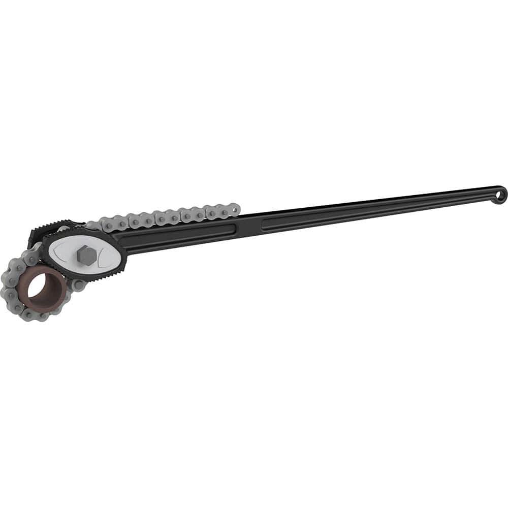 Petol - Chain & Strap Wrenches; Type: Chain Tong ; Maximum Pipe Capacity (Inch): 16.5 ; Chain/Strap Length: 71 (Inch); Handle Length: 67 (Inch) - Exact Industrial Supply