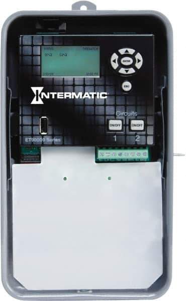 Intermatic - 365 Day Astronomical Outdoor Analog Electronic Timer Switch - 4,000 On/Off, 120 to 277 VAC, 50/60 Hz, - Exact Industrial Supply