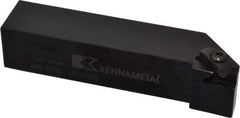 Kennametal - External Thread, Left Hand Cut, 31.75mm Shank Width x 31.75mm Shank Height Indexable Threading Toolholder - 152.4mm OAL, N.3L Insert Compatibility, NS Toolholder, Series Top Notch - Exact Industrial Supply