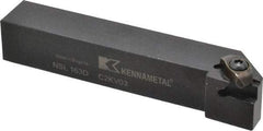 Kennametal - External Thread, Left Hand Cut, 25.4mm Shank Width x 25.4mm Shank Height Indexable Threading Toolholder - 152.4mm OAL, N.3L Insert Compatibility, NS Toolholder, Series Top Notch - Exact Industrial Supply