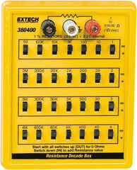 Extech - 1 to 110 k Ohm, Earth Ground Resistance Tester - No Batteries Required, 1 to 110 Resolution - Exact Industrial Supply