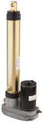 Thomson Industries - 8" Stroke Len, 30% Duty Cycle, 12 Volt, Performance PakLinear Electromechanical Actuator - DC Input, 1.1" per Second, 750 Lb Capacity - Exact Industrial Supply