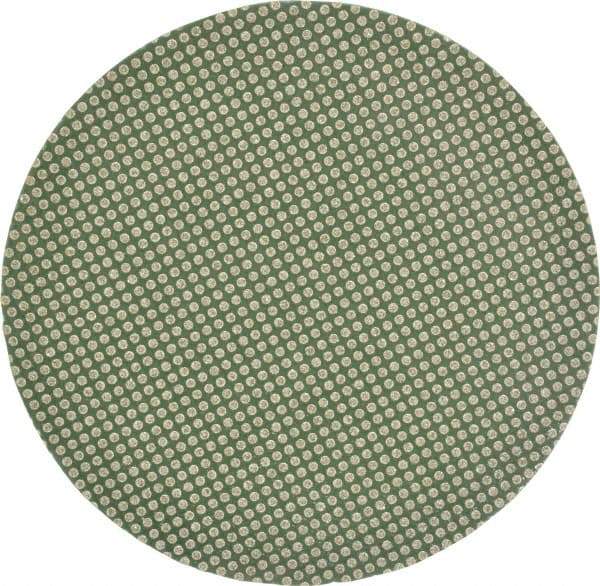 Norton - 5" Diam, 60 Grit Diamond Adhesive PSA Disc - Coarse Grade, Green, Cloth Backing, Flexible - Exact Industrial Supply