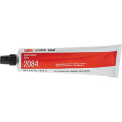 3M - 5 oz Tube Silver Caulk/Sealant - 93°C Max Operating Temp, Series 2084 - Exact Industrial Supply