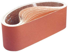 3M - 37" Wide x 60" OAL, 80 Grit, Aluminum Oxide Abrasive Belt - Aluminum Oxide, Medium, Coated, Y Weighted Cloth Backing, Wet/Dry, Series 361F - Exact Industrial Supply