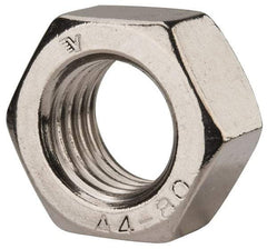 Value Collection - M24x3.00 Metric Coarse Stainless Steel Right Hand Hex Nut - 36mm Across Flats, 19mm High, Uncoated - Exact Industrial Supply