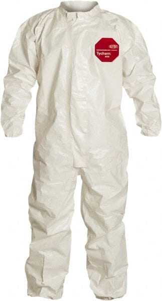 Dupont - Pack of (6), Size XL Tychem Coveralls - Exact Industrial Supply