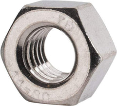 Value Collection - M10x1.50 Metric Coarse Stainless Steel Right Hand Heavy Hex Nut - 17mm Across Flats, 10mm High, Uncoated - Exact Industrial Supply