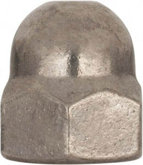 Value Collection - M20x2.5 Metric Coarse, 30mm Width Across Flats, Uncoated, Stainless Steel Acorn Nut - 34mm Overall Height, Austenitic A4, DIN 1587 - Exact Industrial Supply