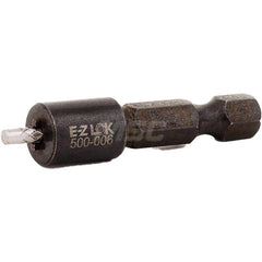 Thread Insert Power Installation Tools; Power Installation Tool Type: Installation Driver; Thread Size: #6-32; Thread Size: #6-32; Insert Type Compatibility: Bulk Inserts; Insert Compatibility: Bulk Inserts; Material: Steel; For Thread Size: #6-32