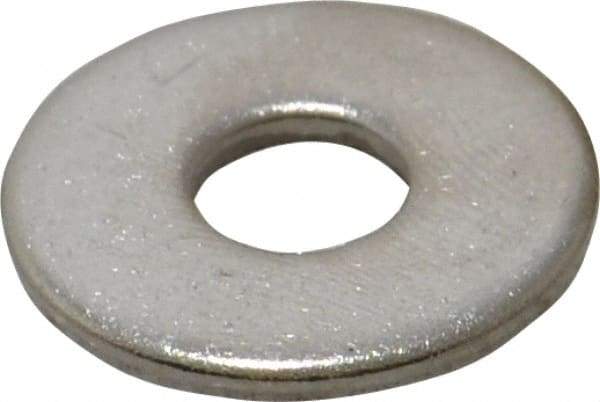 Value Collection - M8 Screw, Grade 18-8 Stainless Steel Fender Flat Washer - 8.4mm ID x 24mm OD, Plain Finish - Exact Industrial Supply