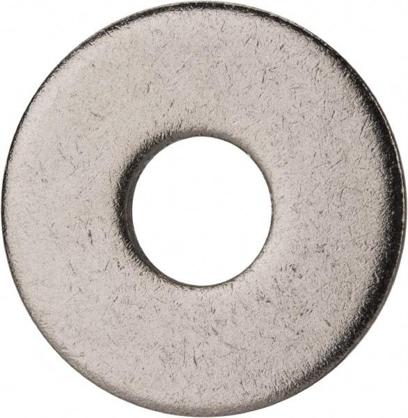 Value Collection - M12 Screw, Grade 18-8 Stainless Steel Fender Flat Washer - 13mm ID x 37mm OD, Plain Finish - Exact Industrial Supply