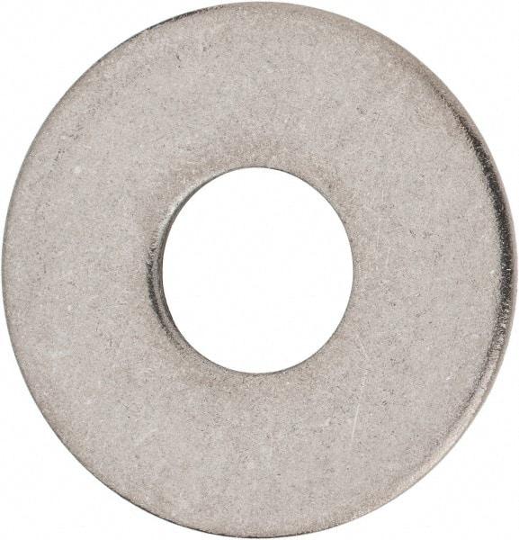 Value Collection - M20 Screw, Grade 18-8 Stainless Steel Fender Flat Washer - 22mm ID x 60mm OD, Plain Finish - Exact Industrial Supply