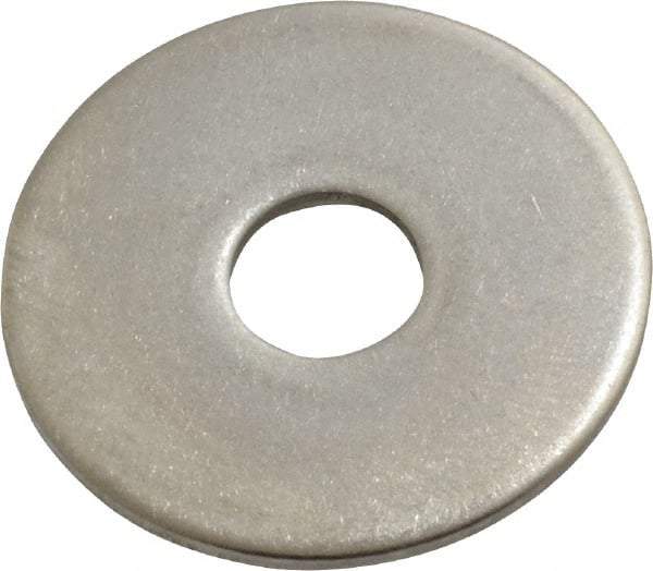Value Collection - M8 Screw, Grade 18-8 Stainless Steel Fender Flat Washer - 8.4mm ID x 24mm OD, 1.5mm Thick, Plain Finish - Exact Industrial Supply