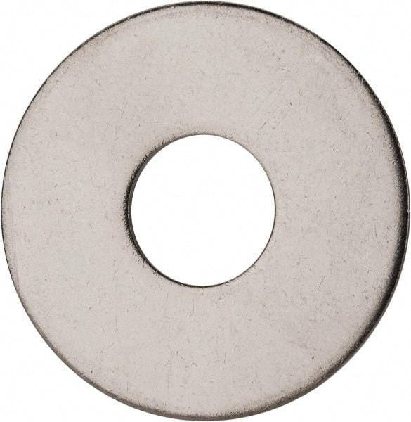 Value Collection - M20 Screw, Grade 18-8 Stainless Steel Fender Flat Washer - 21mm ID x 60mm OD, 3mm Thick, Plain Finish - Exact Industrial Supply