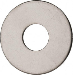 Value Collection - M20 Screw, Grade 18-8 Stainless Steel Fender Flat Washer - 21mm ID x 60mm OD, 3mm Thick, Plain Finish - Exact Industrial Supply