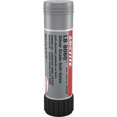 Loctite - 20 Gram Stick High Temperature Anti-Seize Lubricant - Silver Colored, -20 to 1,600°F, Silver Colored, Water Resistant - Exact Industrial Supply