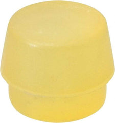 Garland - 1-1/4" Face Diam, Grade Soft, Natural Soft Face Hammer Tip - Urethane - Exact Industrial Supply
