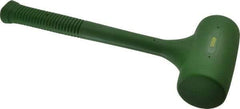 Garland - 58 oz Head 2-1/2" Face Diam Polyurethane Dead Blow Hammer - 15-1/2" OAL, Polyurethane Handle - Exact Industrial Supply