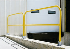 Vestil - Hand Rail & Railings Type: Handrail Length (Inch): 48 - Exact Industrial Supply