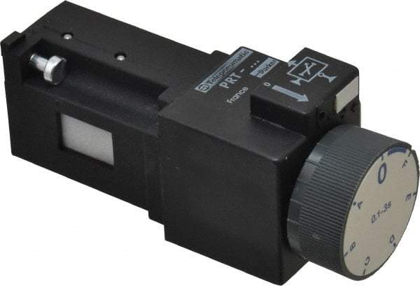 Parker - Time Delay Relay - Off Delay, 0.1 to 3 Seconds Timing Range, Subbase Mount - Exact Industrial Supply