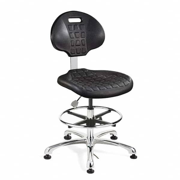 Bevco - 20-1/2 to 30-1/2" High ESD Swivel Chair - Exact Industrial Supply