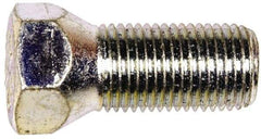 Dorman - 9/16-18, 3/4" Hex Wheel Bolt - 1" Thread Length, 60° Seat Angle - Exact Industrial Supply