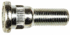 Dorman - 1/2-20 Serrated Bolt Wheel Stud - 0.673" Knurl, 1-19/32" OAL, 9/16" Shoulder Length - Exact Industrial Supply