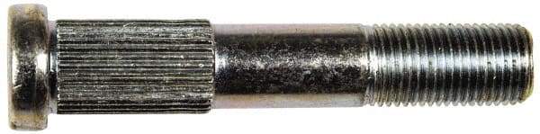 Dorman - 1/2-20 Serrated Bolt Wheel Stud - 0.561" Knurl, 2-7/8" OAL, 15/16" Shoulder Length - Exact Industrial Supply