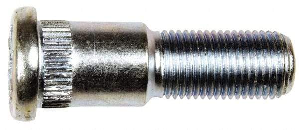 Dorman - 1/2-20 Serrated Bolt Wheel Stud - 0.622" Knurl, 1-13/16" OAL, 3/4" Shoulder Length - Exact Industrial Supply