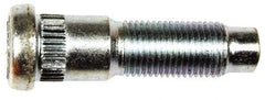 Dorman - 1/2-20 Serrated Bolt Wheel Stud - 0.589" Knurl, 1-15/16" OAL, 5/8" Shoulder Length - Exact Industrial Supply