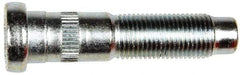 Dorman - 9/16-18 Serrated Bolt Wheel Stud - 0.62" Knurl, 2-5/8" OAL, 1" Shoulder Length - Exact Industrial Supply
