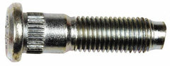 Dorman - M12-1.5 Serrated Bolt Wheel Stud - 13.46mm Knurl, 48mm OAL, 14mm Shoulder Length - Exact Industrial Supply