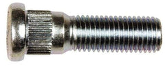 Dorman - M12-1.5 Serrated Bolt Wheel Stud - 14.17mm Knurl, 44.5mm OAL, 12.5mm Shoulder Length - Exact Industrial Supply
