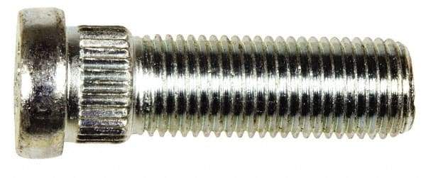 Dorman - M14-1.5 Serrated Bolt Wheel Stud - 16mm Knurl, 45.5mm OAL, 8.5mm Shoulder Length - Exact Industrial Supply