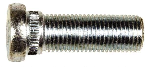 Dorman - M14-1.5 Serrated Bolt Wheel Stud - 15.88mm Knurl, 43mm OAL, 6mm Shoulder Length - Exact Industrial Supply