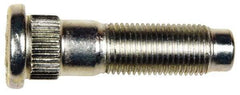 Dorman - 1/2-20 Serrated Bolt Wheel Stud - 0.612" Knurl, 2" OAL, 21/32" Shoulder Length - Exact Industrial Supply