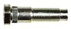 Dorman - 1/2-20 Serrated Bolt Wheel Stud - 0.585" Knurl, 2" OAL, 3/4" Shoulder Length - Exact Industrial Supply