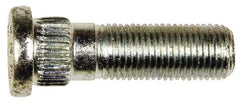 Dorman - M12-1.25 Serrated Bolt Wheel Stud - 14.35mm Knurl, 42mm OAL, 13.5mm Shoulder Length - Exact Industrial Supply