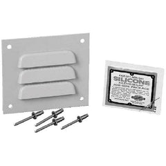 Wiegmann - Electrical Enclosure Accessories For Use With: Enclosures Accessory Type: Louver Plate Kit - Exact Industrial Supply